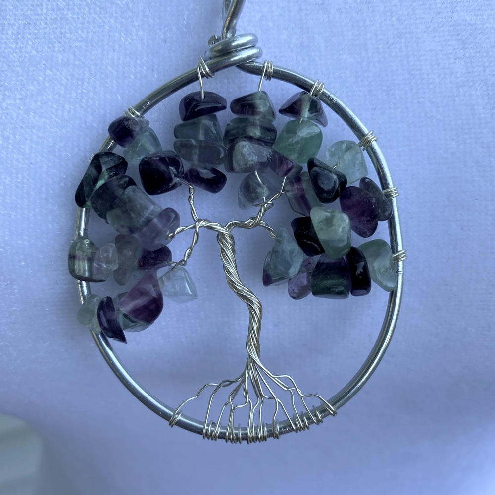 Family tree necklace